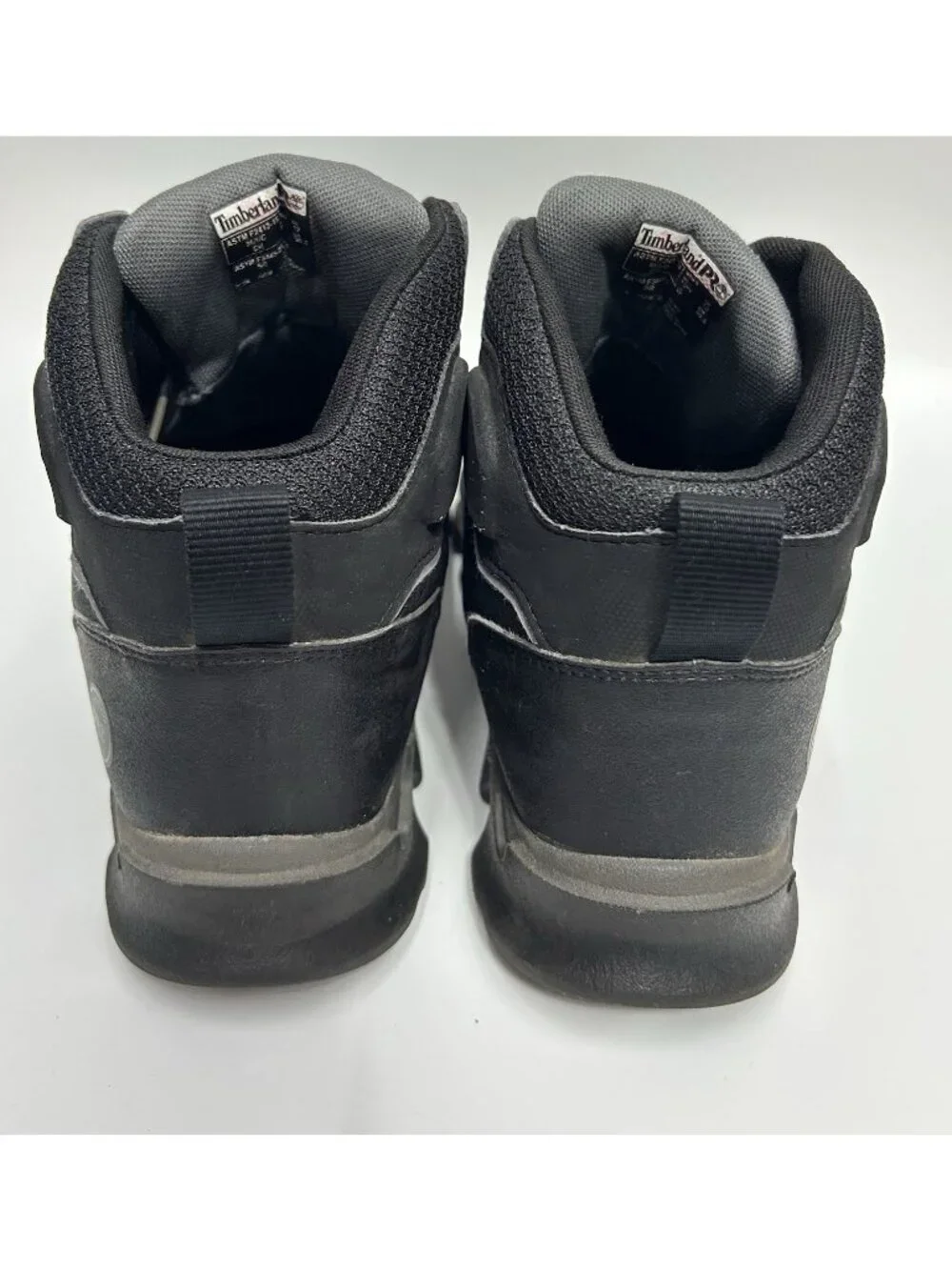 Timberland PRO Powertrain Sport Alloy Toe Mid Work Boots Mens Size 13 W Black
